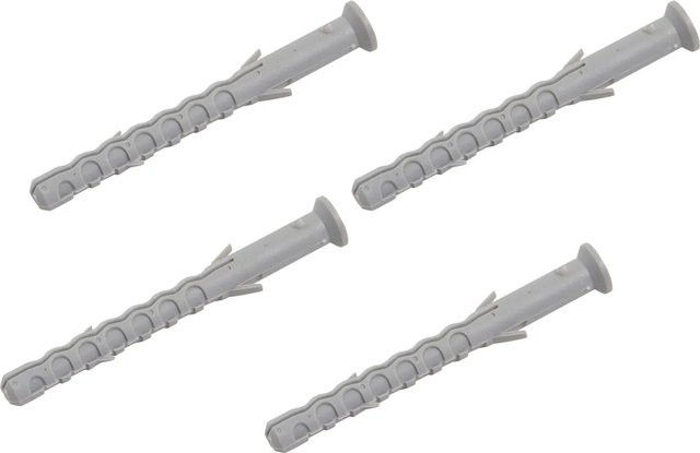 LUX-TOOLS Parallelspreizdübel aus Nylon in Grau, Durchmesser: 8 mm, Länge: 100 mm, 6 Stück - Bild 1