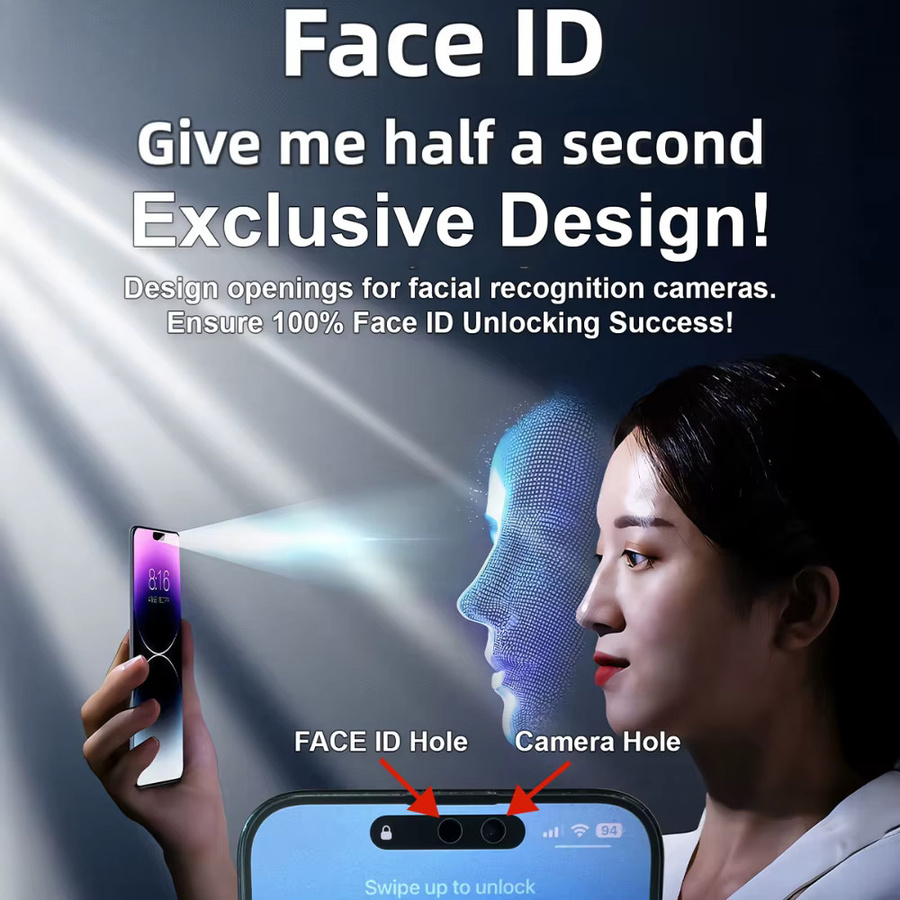 NNBILI 3er Pack Matte Privacy Displayschutzfolie mit Anti-Peeping-Funktion für iPhone 17 Pro Max 16 15 14 13 12 11 Plus XS Max Full Cover Glas - Bild 4