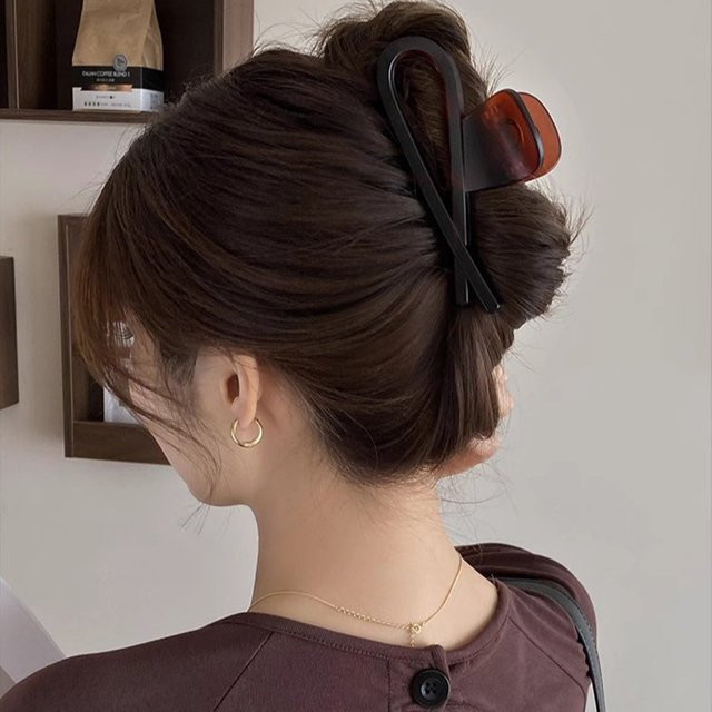 FORWOT Haar Clips, Damen, Mädchen, Matte Haar Krallen - Bild 1