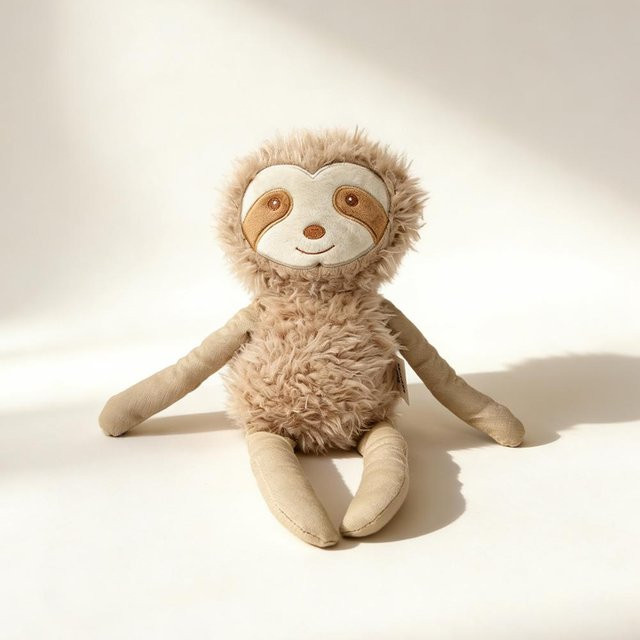 Binchi Fitness Faultier Plüschtier, ab 14 Jahre, Unisex, Braun - Bild 1