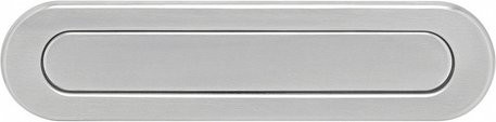 Intersteel Briefeinwurf oval aus gebürstetem Edelstahl in Silber - Bild 1