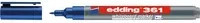Edding Whiteboardmarker 361 Blau mit feiner Spitze - Bild 2
