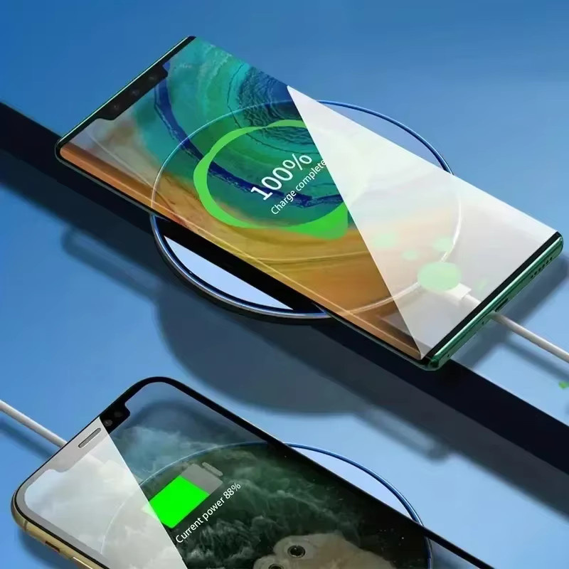 VIKEFON Kabelloses Metall-Ladegerät als Schnellladestation für iPhone und Samsung sowie AirPods - Bild 5