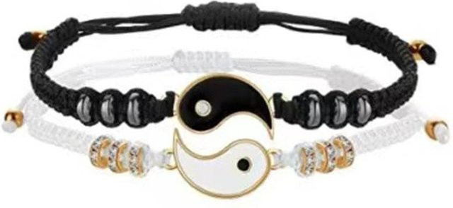 xianyi01 Armband Set, Yin und Yang, Gold, Zinklegierung, Damen - Bild 1