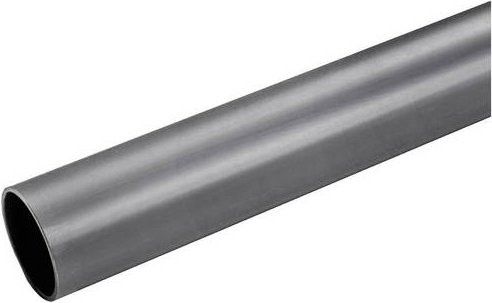 FIAP PVC-Rohr in Grau, Durchmesser: 6,3 cm, Länge: 100 cm - Bild 1
