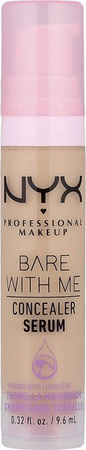 NYX Professional Makeup Bare With Me Concealer Serum, Medium Vanilla, 9,6 ml