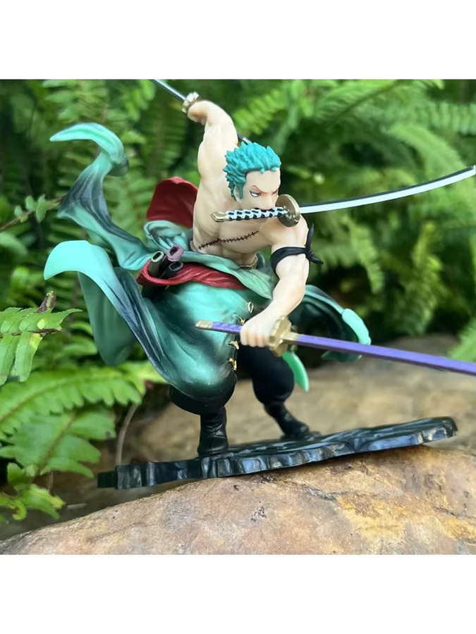 Bandai One Piece Roronoa Zoro, Actionfigur, 10cm - Bild 4