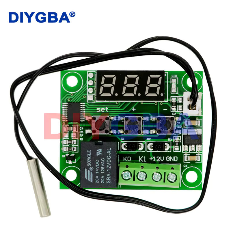 DNIGEF W1209 DC 12V Thermostat zur Temperaturregelung inklusive Box - Bild 2