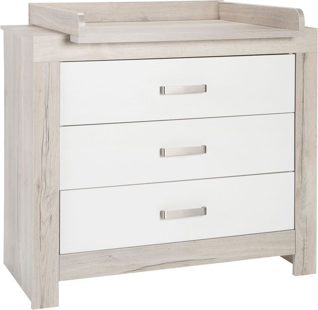 Schardt Nordic Halifax Wickelkommode in Weiß für das Baby- und Kinderzimmer - Bild 1