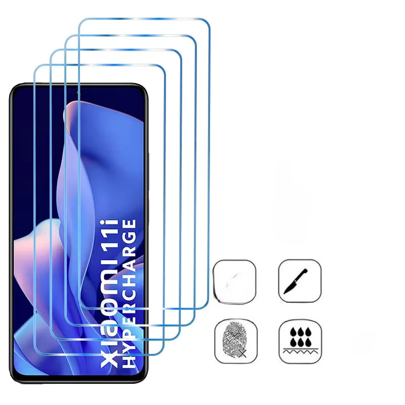 4 Stück Displayschutzfolien für Xiaomi Mi 12T 11T 10T Pro 5G 9T 11i A3 A2 Lite in Transparent - Bild 7