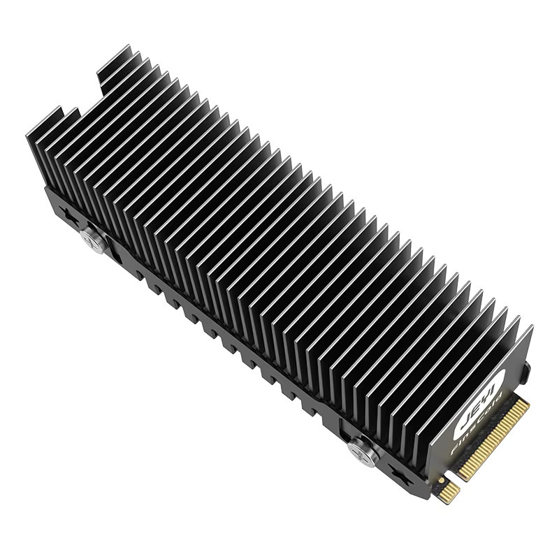 JEYI M.2 SSD-Kühlkörper aus Aluminium für NVMe, NGFF und SATA SSDs zur passiven Kühlung im PC - Bild 5