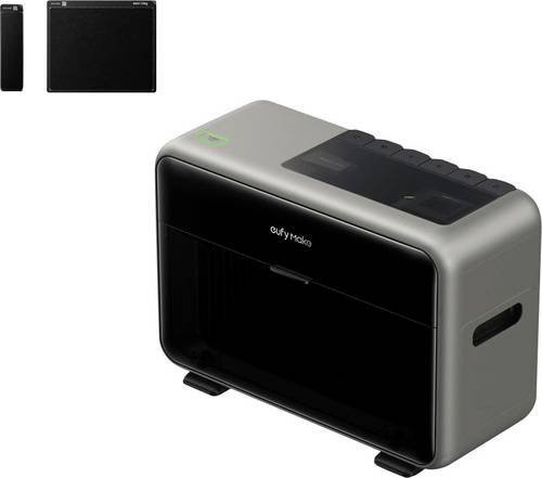 Eufy eufyMake E1 UV-Drucker mit 3D-Textur-Druck, integrierter Kamera und App-Anbindung in Grau - Bild 1