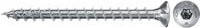 Fischer Power-Fast II Spanplattenschraube mit Senkkopf und Torx-Antrieb, verzinkter Stahl, Durchmesser: 4,0 mm, Länge: 45,0 mm - Bild 1