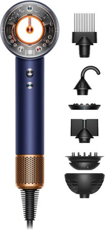 Dyson Supersonic Nural Haartrockner Curly+Coily, Nachtblau/Kupfer