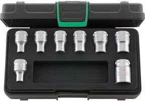 Stahlwille Steckschlüsseleinsätze Nr.50TX/8 KN 1/2" (12,5mm) 8-teiliger Satz in Silber - Bild 1