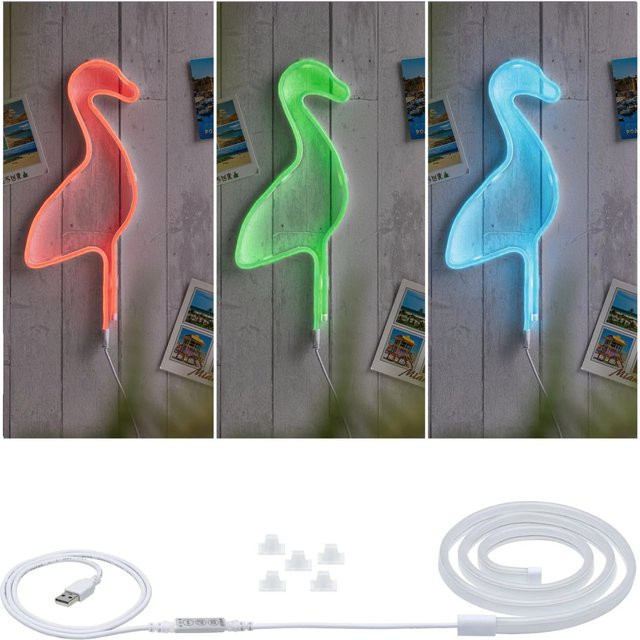 Paulmann Neon Colorflex LED-Streifen RGB Multicolour mit USB-Anschluss, 1 m - Bild 1