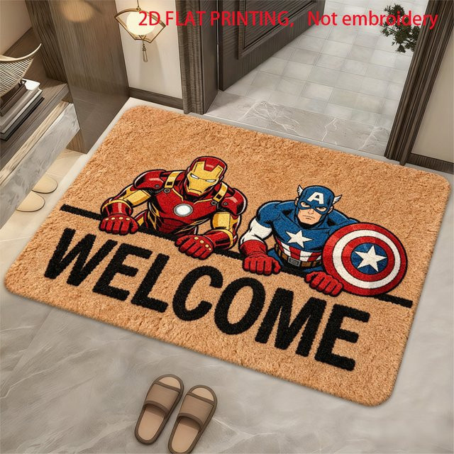 Marvel Avengers Fußmatte aus weichem Polyester in Multicolour von Beast Kingdom - Bild 1