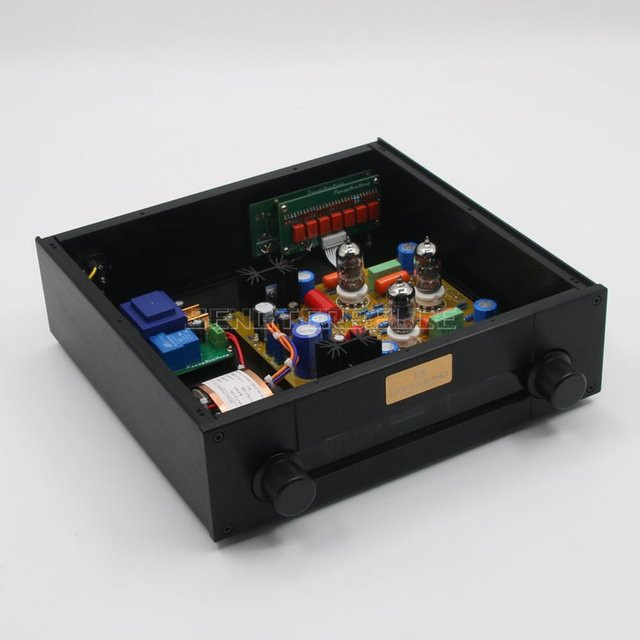 Marantz PRT07B Referenz M7 Röhren-Vorverstärker in Schwarz mit ECC83 Röhren, Fernbedienung, 4 Eingängen und 1 Ausgang - Bild 1
