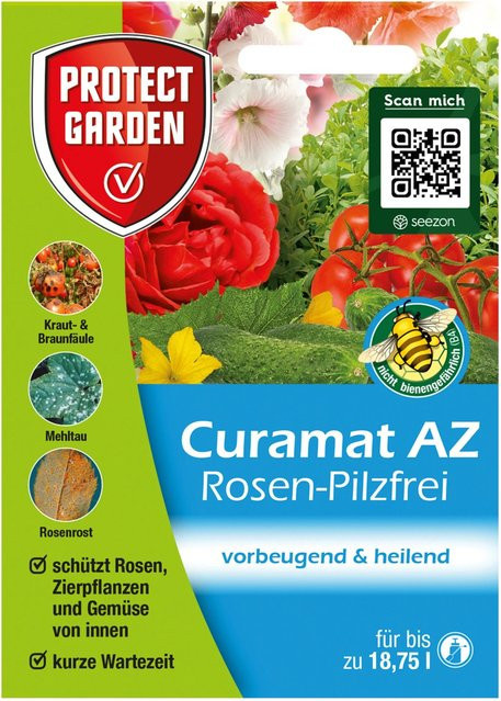 Protect Garden Curamat AZ Rosen-Pilzfrei Mittel gegen Pilzkrankheiten für Rosen und Zierpflanzen 15 ml - Bild 1