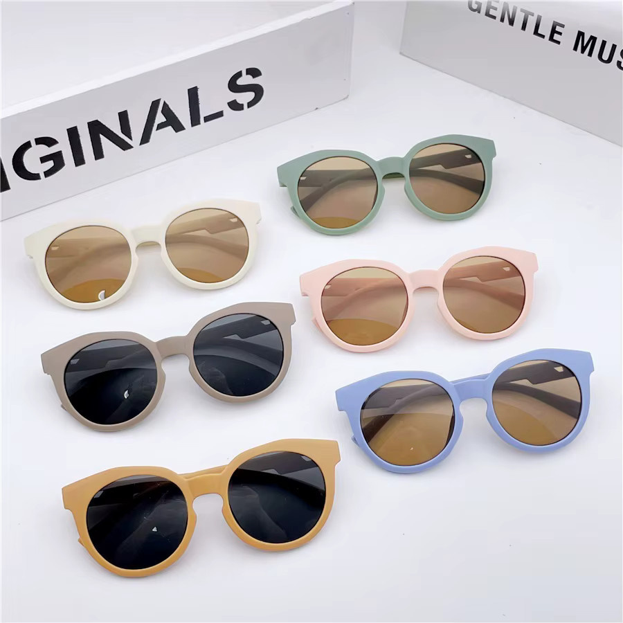 ZUXUB Kinder-Sonnenbrille, Vollrand, Rund, Kunststoff - Bild 2