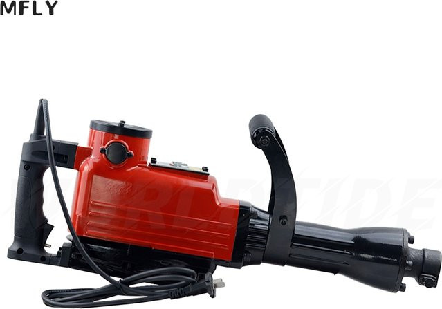 XMSJ Abbruchhammer Elektro-Betonbrecher mit 4000W in Rot - Bild 1