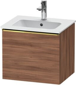 Duravit Waschtischunterschrank D-Neo in Nussbaum Natur, B/T/H: 51 x 40,2 x 44 cm - Bild 1