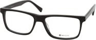 Mister Spex Lucas 1502 Korrektionsbrille, Vollrand, Rechteckig, Black, Herren - Bild 1