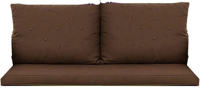 Setgarden Mix-Techno Gartenkissen für Polyrattan Möbel in Braun, 1tlg. Kissen für 2-Sitzer Gartensofa, B/T/H: 110 x 60 x 50 cm - Bild 1