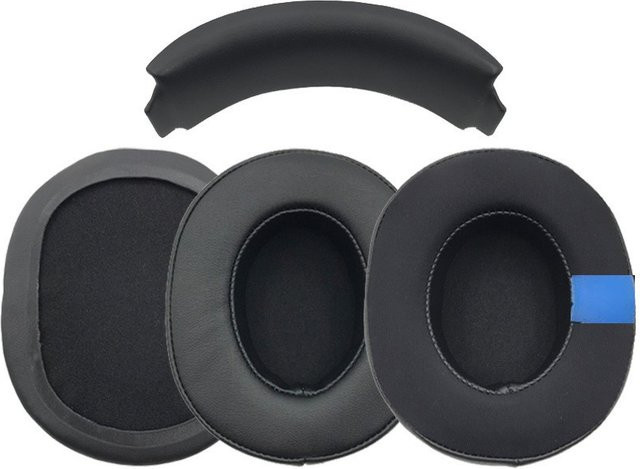 Razer Ersatz-Ohrpolster für Kraken V3X Over-Ear Kopfhörer aus hochdichtem Memory-Schaum in Schwarz - Bild 1