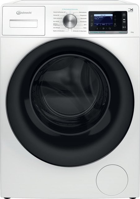 Bauknecht Supreme Silence Frontlader-Waschmaschine B6R 98 SILENCE DE in Weiß mit 9,0 kg Waschkapazität - Bild 1