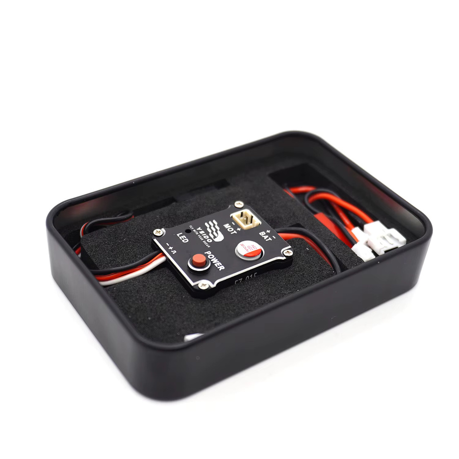 YSIDO Gebürsteter ESC FZ-015 15A Geschwindigkeitsregler, Schwarz - Bild 3