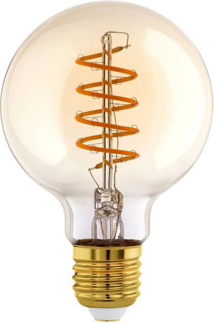 Eglo LED Leuchtmittel E27 Globeform in Transparent, 4 W, 2000 K Warmweiß, dimmbar - Bild 1