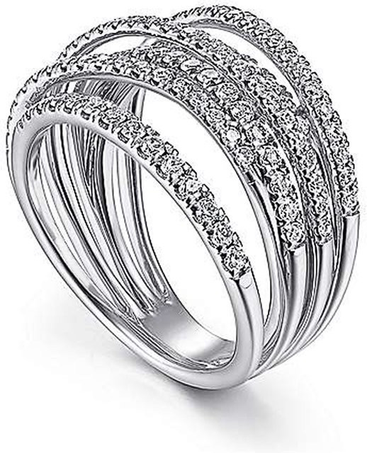 Huitan Ring, Silber, Zirkonia, Damen - Bild 1