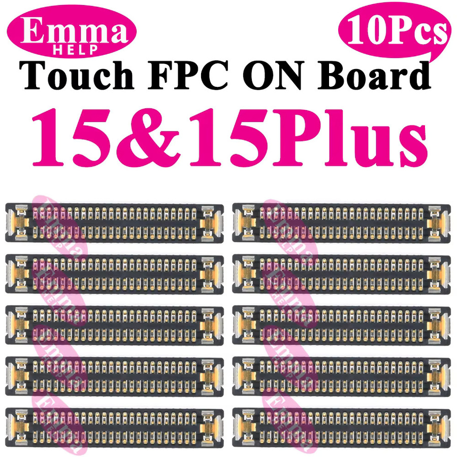 10 Stück LCD Display FPC Stecker für iPhone 11 12 13 14 15 Pro Max Plus und XS XR von EmmaHelp - Bild 2