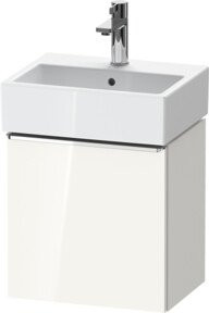 Duravit Waschtischunterschrank D-Neo in Weiß Hochglanz mit 1 Tür, Wandmontage, B/T/H: 43,4 x 32,2 x 44 cm - Bild 1