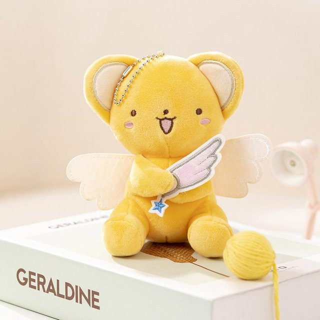 Yiran toy Kero Plüschanhänger Cardcaptor Sakura Anime Schlüsselanhänger aus weichem Material in 7 cm und 13 cm - Bild 1