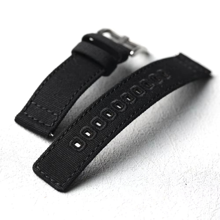 Raystray Uhrenarmband Canvas, Schwarz, Herren - Bild 3