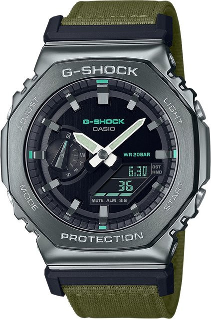 Casio G-Shock Classic Armbanduhr, Quarz, Edelstahl, 44 mm, Herren - Bild 1