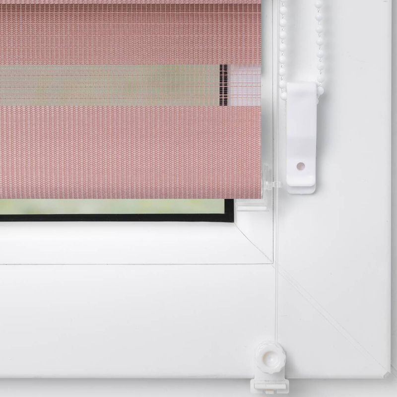 Lichtblick Duo-Rollo Klemmfix Day-Night in Pink, B: 80 cm, H: 150 cm - Bild 3