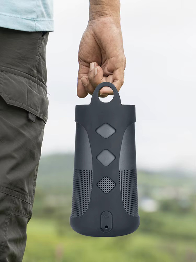 Tragbare Bluetooth-Lautsprecherhülle für Bose SoundLink Revolve und Revolve+ I II in Schwarz - Bild 6