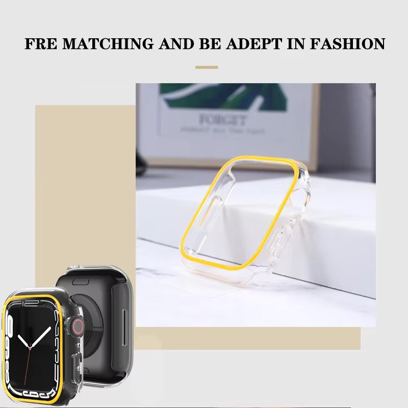 Schutzgehäuse für Apple Watch, transparent, Unisex - Bild 3