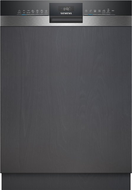 Siemens Teilintegrierter Einbau-Geschirrspüler SN53HS01AE in Edelstahl Silber, Breite: 60 cm - Bild 1