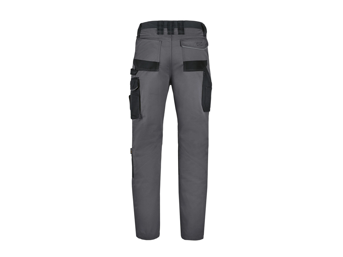 PARKSIDE PERFORMANCE Herren Arbeitsbundhose aus Poly-Cotton in Grau mit reflektierenden Elementen, Größe 52 - Bild 2