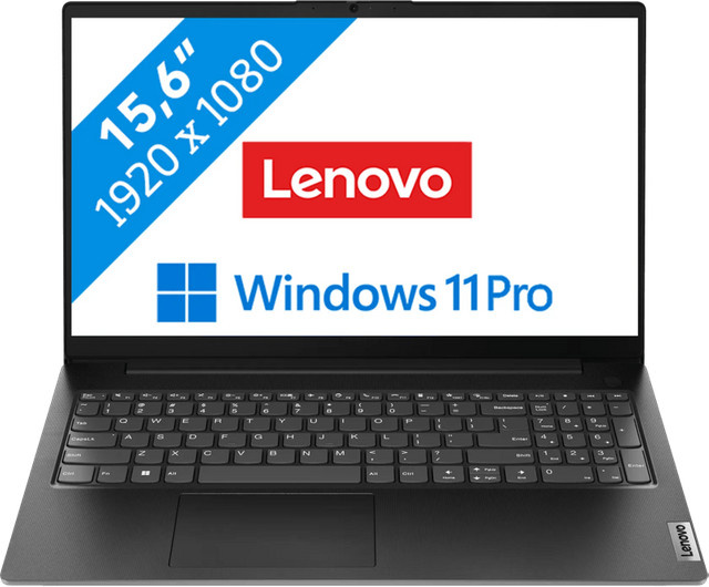Lenovo V15 G4 AMN Laptop in Schwarz mit 15,6 Zoll Display, AMD Ryzen 5 Prozessor, 16GB RAM und 512GB SSD, Windows - Bild 1