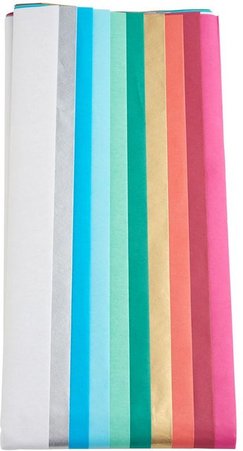 Folia Blumenseiden-Sortiment Weihnachtszeit in Multicolor aus Papier - Bild 1
