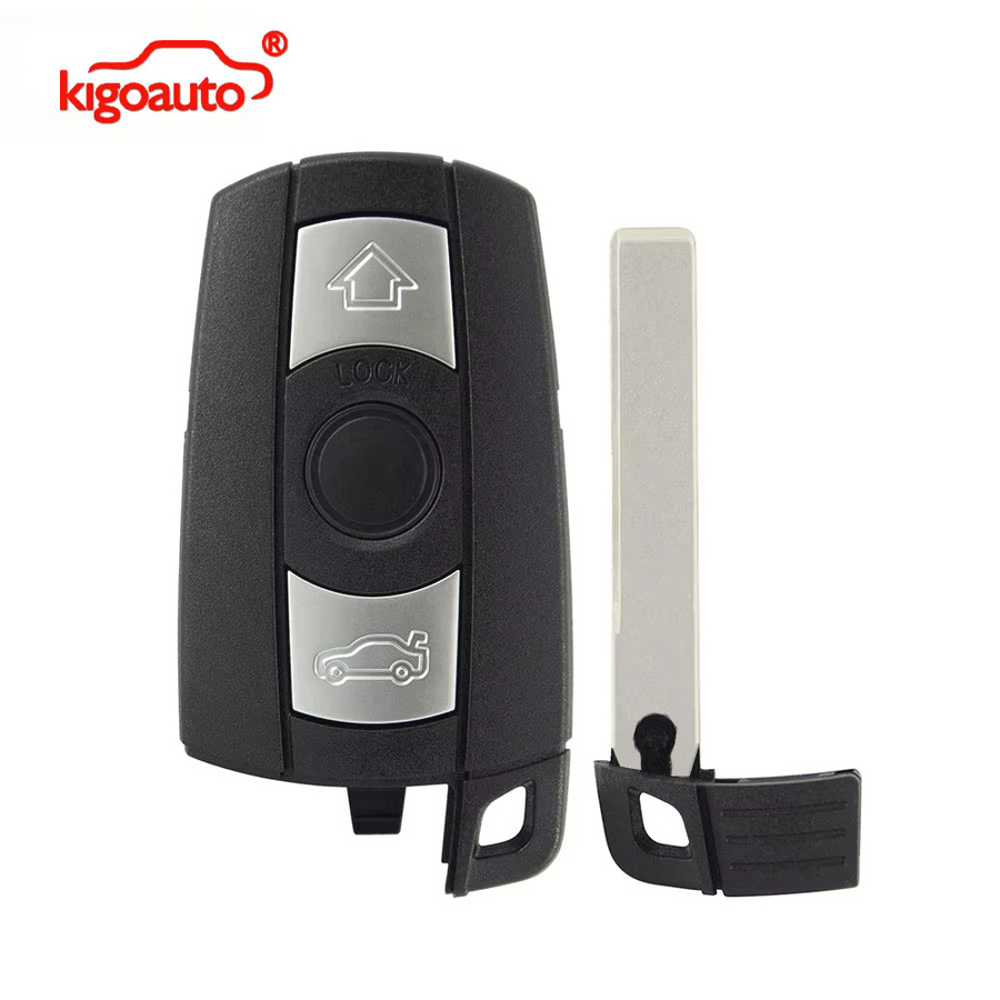 Kigoauto Smart Key Hülle für BMW 3-Tasten-Schlüssel in Schwarz - Bild 4