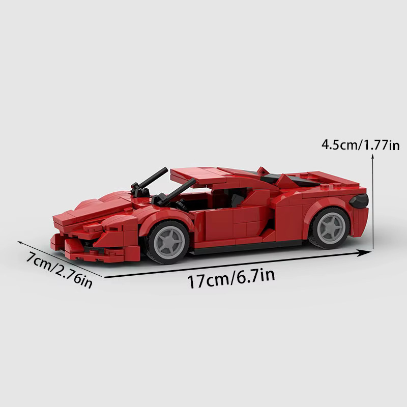 MOC Rennwagen-Bausatz, Modellauto-Sammlung - Bild 2