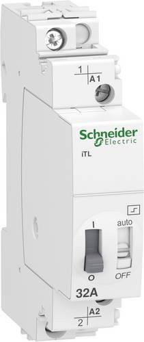 Schneider Electric Fernschalter A9C30831 für Hutschiene, 250 V/AC, 32A, Weiß - Bild 1