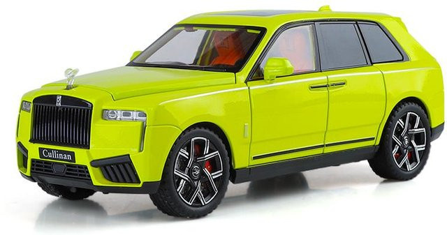 Linyi toy car Rolls Royce Cullinan SUV Modellauto, 1:24, Metall, mit Licht und Sound, ab 14 Jahren - Bild 1