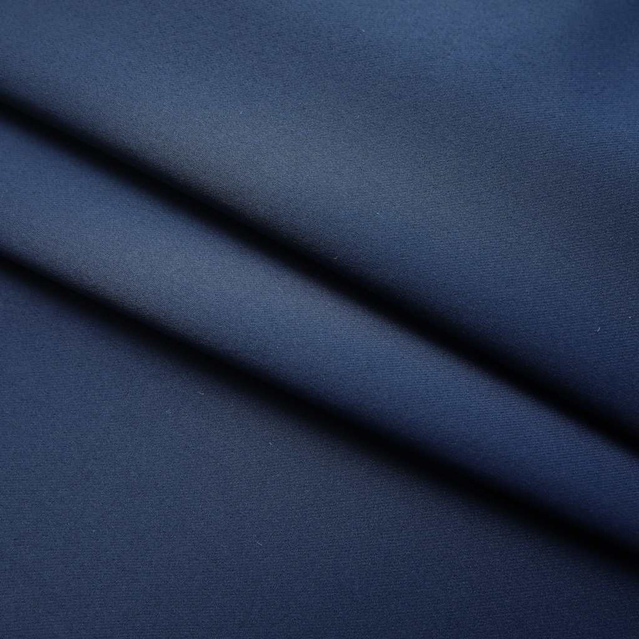 vidaXL Verdunkelungsvorhänge mit Haken, 2 Stück, Blau, B: 140 cm, H: 175 cm - Bild 4